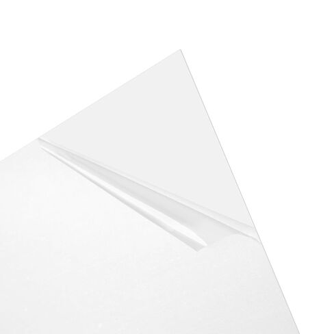 HAKZEON 10 Pack 12x16 Inch Clear Acrylic Sheets, 0.04 Inch Thick Acrylic Plastic Panels for Crafting, Picture Frame Glass Replacement and DIY Display Projects, Easy to Cut in Saudi Arabia