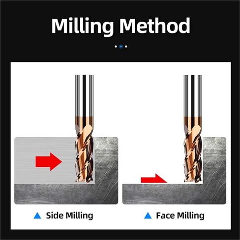 HRC55 CNC Milling Cutter Carbide End Mill 4 Flutes Machine Tools for Metal 3 5 6 8 Shank Tungsten Steel Endmills(D3xD3x50L) in Kuwait