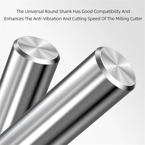Carbide Chamfer Milling Cutter Tungsten Steel Chamfering Upper Lower Metal CNC End Mills 1Pcs(90 Degree,UNCOATED_D4X50L) in Kuwait