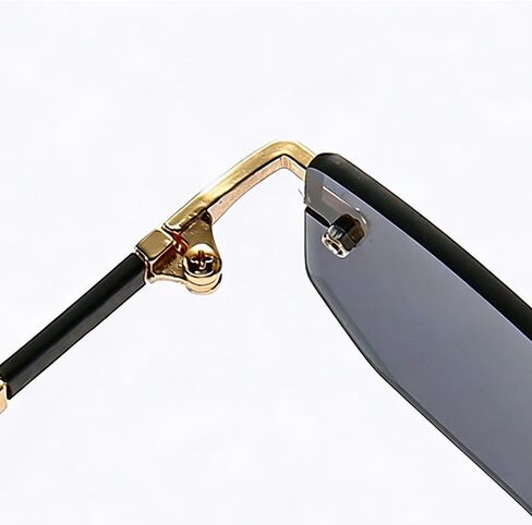 Rimless Sunglasses with Multiple Lens Options, Lightweight for Everyday & Outdoor Use - Unisex Design in Saudi Arabia