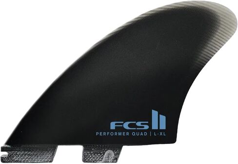 FCS II Performer Quad PG L-XL Black Fins in Saudi Arabia