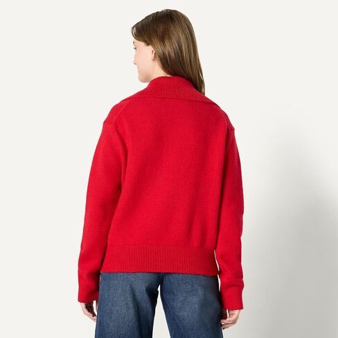 Amazon Essentials (Demi's Pick) Women's Relaxed-Fit Button Collar Sweater in Saudi Arabia