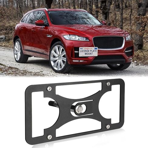 Front Bumper License Plate Mount Compatible with BMW X7 2019-2026, No Drill Front License Plate Frame Tow Hook License Plate Bracket Holder Mounting Kit Car Accessories in Saudi Arabia