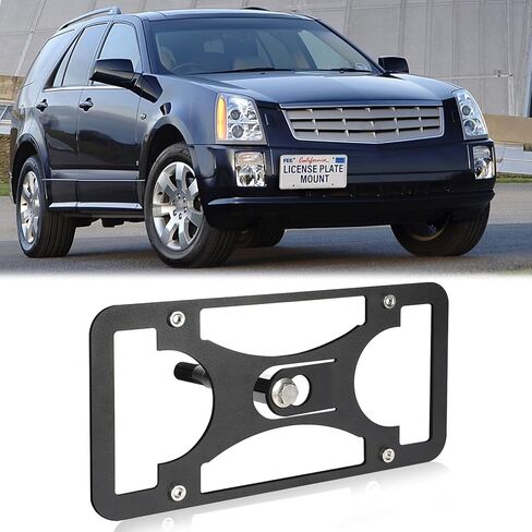 Front Bumper License Plate Mount Compatible with BMW X7 2019-2026, No Drill Front License Plate Frame Tow Hook License Plate Bracket Holder Mounting Kit Car Accessories in Saudi Arabia