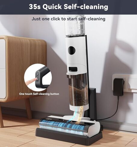 JONR ED12 Accessory Kit, 1 Replacement Floor Brush & 2 Sponge Filters, Only for ED12 Wet Vacuum Mop in Saudi Arabia