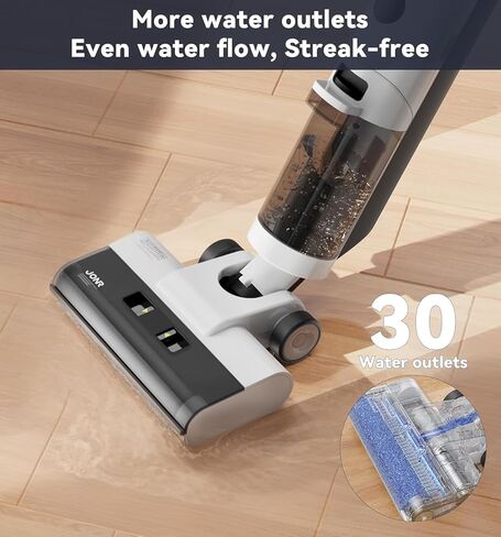 JONR ED12 Accessory Kit, 1 Replacement Floor Brush & 2 Sponge Filters, Only for ED12 Wet Vacuum Mop in Saudi Arabia