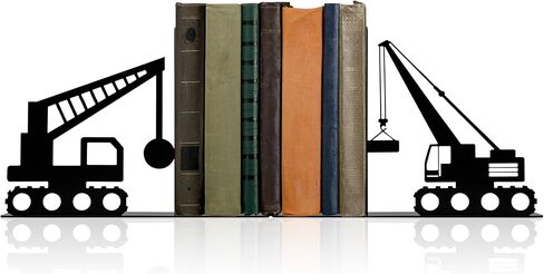 مساند كتب مزخرفة لشاحنة البناء لغرفة الأولاد - تصميم متين ولطيف، مثالي ونهايات كتب الحضانة والأطفال in Kuwait