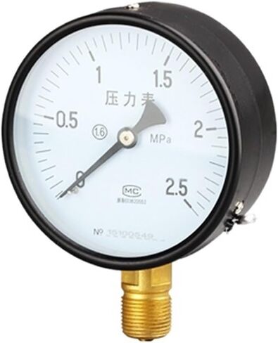 Radial ordinary pressure gauge y600-0.1, 0.6, 1, 1.6, 2.5, 4, 6, 10, 25, 40MPa(0-0.25MPa) in Saudi Arabia