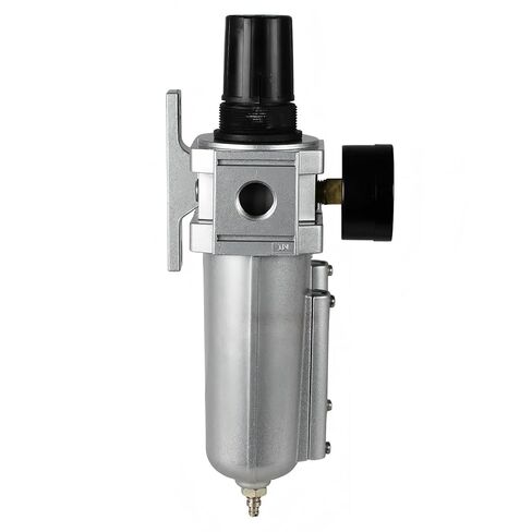 FRL724N Compressed Air Moisture Filter Regulator Oiler Separator Lubricator - for THB Compressed Air Treatment Parts- Compressor Lubricator Combo- 1/2" FNPT 225 PSI 140CFM 5.1 oz L 6" W 3.5" H 10.75" in Saudi Arabia