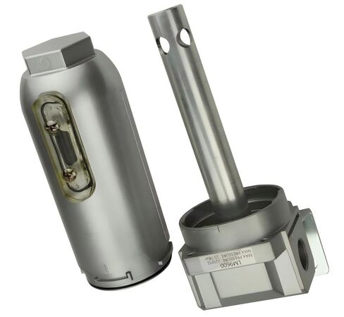 LM966N 3/4" Compressed Air in Line Filter Desiccant Dryer Moisture Water Separator - 225 PSI / 15.5 Bar 3/4" FNPT Width 4.5" x 3.5" with Wall Mounting Bracket, Height 10-1/8" - Air Compressor Parts in Saudi Arabia