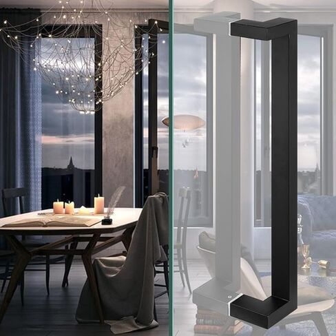 Modern Stainless Steel Door Pull Handles for Entry Doors Heavy Duty Commercial Grade Long Handle for Barn Bar and Glass Doors in Saudi Arabia