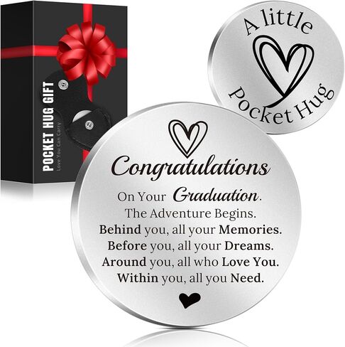 Valentines Day Love Gifts for Him Men - Valentines Day Keepsake Love Gift for Boyfriend Girlfriend, Keychain Pocket Hug Token in Saudi Arabia