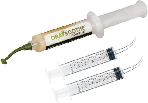 جل أورا طبيعي بالكامل 1Pk-10g مع 2 قطعة فارغة 12cc أسنان منحني طرف حقنة قضيب أنبوب in Kuwait