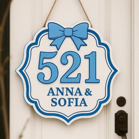Personalized Chinoiserie Coquette Bow Dorm Door Sign – Custom Vintage Floral College Room Plaque – Groovy Roommate Gift & Welcome Decor (d137) in Saudi Arabia