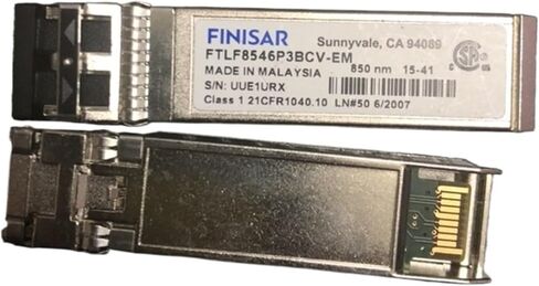 FTLF8546P3BCV-EM 850nm 16G SFP + وحدة ألياف متعددة الأوضاع in Saudi Arabia
