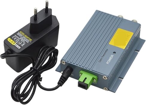FTTH CATV جهاز إرسال بصري صغير 2 مخرج RF 10mw 47-1218MHz مع AGC in Saudi Arabia
