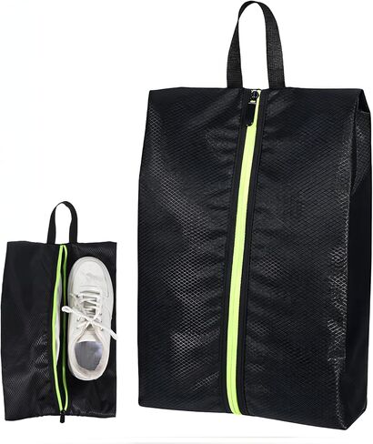 Cleat Bags for Sports Smell Proof Waterproof Golf Shoes Bag with Zipper and Handle Travel Cleat Bag Smell Proof for Travel Running Gym Soccer Baseball Footwear Storage in Saudi Arabia