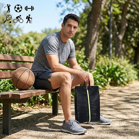Cleat Bags for Sports Smell Proof Waterproof Golf Shoes Bag with Zipper and Handle Travel Cleat Bag Smell Proof for Travel Running Gym Soccer Baseball Footwear Storage in Saudi Arabia