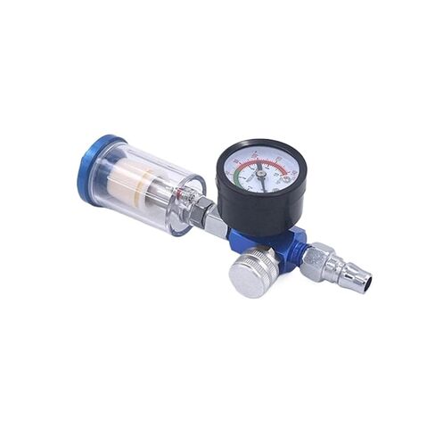 Pneumatic Spray Air Regulator Gauge Water Trap Filter Tool Adapter Spray Accessories in Saudi Arabia