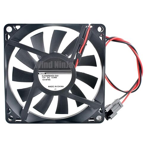 DJT80RBAS5-S02 8 سم 80 مم مروحة 80 × 80 × 15 مم DC12V 0.04A مروحة تبريد هادئة مفيدة لتبريد الثلاجات in Saudi Arabia