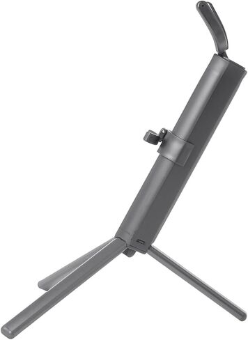 INOOMP Portable Tenor Saxophone Stand Folding Sax Display Rack Non-skid Black Saxophone Accessory with Blue Case for Desktop Instrument Storage in Saudi Arabia