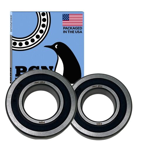 PGN (2 Pack) 1641-2RS Bearing - Lubricated Chrome Steel Sealed Ball Bearing in Saudi Arabia