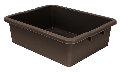 FSE 373-FSB-22177RBNCS Bussing Tub, 22"L x 17"W x 7"H Ribbed Bottom Bus Box in Saudi Arabia