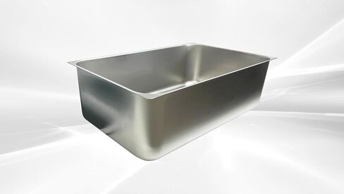 مقلاة انسكاب المياه لطاولة البخار التجارية، من الفولاذ المقاوم للصدأ ETL، عبوة من 3 قطع. in Kuwait