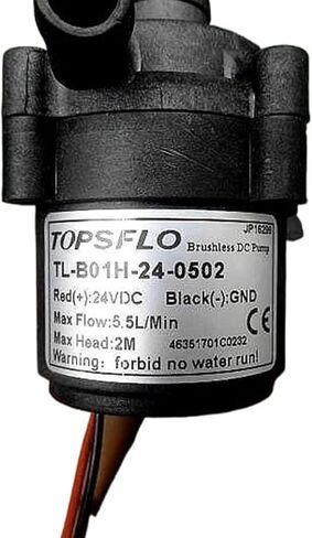 Brushless water pump DC24V with strong flow rate of 5.5L/min in Saudi Arabia