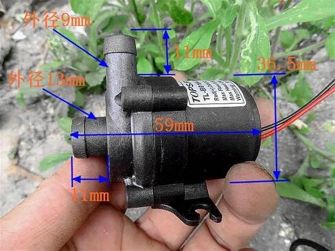 Brushless water pump DC24V with strong flow rate of 5.5L/min in Saudi Arabia