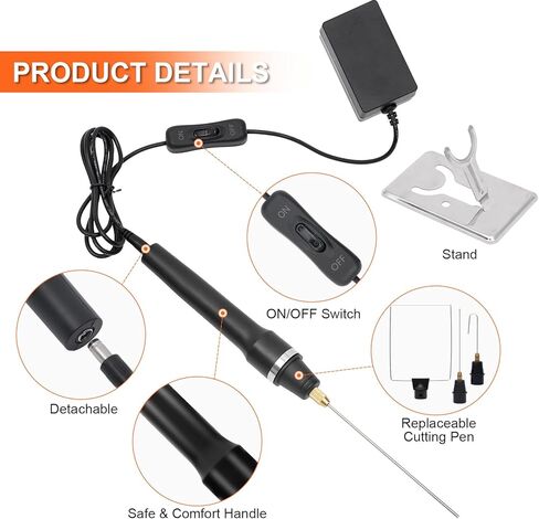 3 in 1 Foam Cutter Hot Wire Styrofoam Cutter Electric Styrofoam Cutting Tool with 3 Cutting Machine Pen for Foam Carving DIY Craft in Saudi Arabia