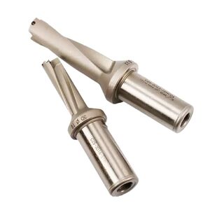 Indexable Drill Bit 1pcs U-Drilling Tool bar Lathe with Flat Bottomed U-Shaped Shallow deep Hole SP Water Jet Drill CNC Fast Drilling 2D 3D 4D 5D(4D,C32-D30.5-SP09) in Saudi Arabia