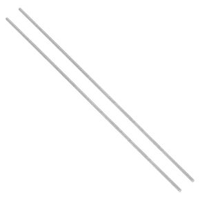 PATIKIL #8-32 UNC 304 Stainless Steel Fully Threaded Rod, 2Pcs 15.7" Length Long Threaded Screw Right Hand Threads All Threaded Rod Studs for Anchoring Bolt, Clamps, Hangers and U-Bolts in Kuwait