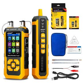 NOYAFA NF-8518 Network Cable Tester with Optical Power Meter, Ethernet Cable Tester, CAT6 Cable Tracker, VFL PoE QC Port Flicker, Length Testing, Fiber Optic Fault Locator, Telephone Line Tracker in Kuwait