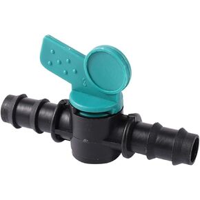 Irrigation Water Flow Control Valve 1/2 Inch Garden Hose Connector Double Barb Pipeline Water Valve Water Pipe Connector 1 Pc in Kuwait