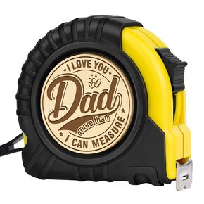 Dad Birthday Gift, Gifts for Dad, Dad's Gift for Fathers Day, Christmas from Daughter, Son, Birthday Tools Gift for Daddy, Best Dad Ever Engraved 10 FT Tape Measure in Saudi Arabia