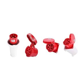 1 قطعة IP67 مقاوم للماء موصل الطيران 63A/125A مستقيم 3-core 4-core 5-core مكشوف ومخفي صناعي مقاوم للماء (3 كور 125A مقبس موبايل 243) in Kuwait