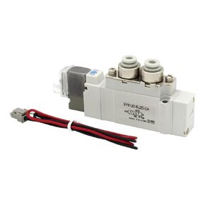 SMC Type 5-Port 2-Position Solenoid Valve, SY3120/SY5120/SY7120 Series, Normally Closed Internal Pilot(Stroke 5mm) in Saudi Arabia