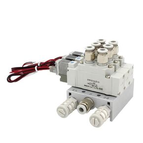 SY5120 Single Electric Control Solenoid Valve SY5120-5LZD-01 SY5120-6LZD-01 Cylinder Control Valve Integrated Valve Group(SY5120-3LZD-01 4mm,3 Stations) in Kuwait