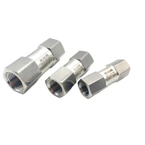 صمام فحص من الفولاذ المقاوم للصدأ 304، خيط داخلي من النوع المنفصل لتطبيقات السوائل والغاز ذات درجة الحرارة العالية (SS304,1/2") in Kuwait