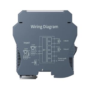 4-20 مللي أمبير عازل إشارة تناظرية استجابة سريعة 0-10 فولت إلى 4-20 مللي أمبير 1 في 4 خارج DC24V (الإخراج 0-10 فولت، الإدخال 0-10 فولت) in Kuwait