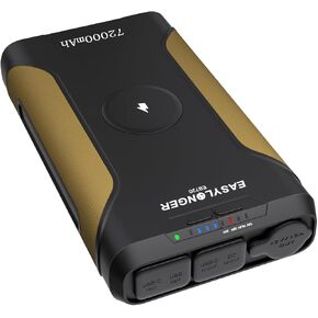 EASYLONGER ES720 CPAP Battery Backup, 266.4Wh Portable Power Supply for ResMed AirSense 10/11, AirCurve 10/11, AirMini, Philips DreamStation 1/2, Emergency CPAP Battery for Outdoor Camping in Kuwait