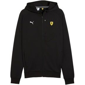 PUMA Mens Scuderia Ferrari Hooded Jacket Athletic Outerwear Casual - Black in Saudi Arabia