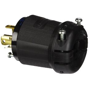 HBL2811BK Locking Plug 30 amp 3 Phase 120/208V L21-30P Black in Saudi Arabia