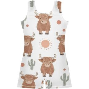 ملابس الجمباز للفتيات ملابس متدلية للأطفال الصغار للرقص وحدة الدراجة in Kuwait