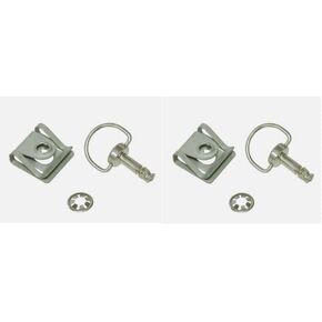 Quarter 1/4 Turn PIN Stud Clip Retainer for Polaris, Yamaha, Artic CAT Snowmobiles Body Panels, Hood in Kuwait