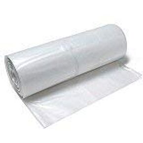 Norkan Plastic Poly Sheeting - 10 mil - 10' x 100' - Translucent Heavy-Duty Waterproof Vapor Barrier for Construction, Painting, Landscaping, and DIY Projects in Saudi Arabia