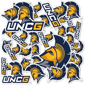 ملصق Desert Cactus University of North Carolina Greensboro ملصق UNCG Spartans ملصق فينيل شارات للكمبيوتر المحمول وزجاجة مياه وقصاصات السيارة 13.46 × 10.91 ورقة T1 (النوع 1-1) in Kuwait