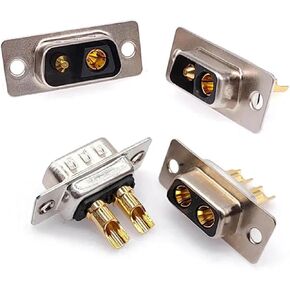 1 قطعة 2W2 2V2 30A 2 دبوس ذكر أنثى موصل تيار عالي D-SUB محول لحام نوع 2pin(3) in Kuwait