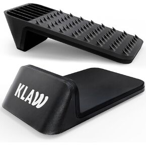 مرساة سجادة طبل الجهير من KLAW - توقف زحف الطبل تمامًا | يعمل على كل سجادة طبلة وسجادة طبلة وسجاد | ملحقات طبلة الجيب لطبول الركلة | هدية مجموعة الطبول الجاهزة ملحقات الفرامل (أسود، عادي) in Kuwait